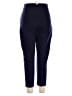 Zara Solid Blue Casual Pants Size L - photo 2