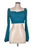 Unbranded Teal 3/4 Sleeve Blouse Size M - photo 1