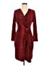 MICHAEL Michael Kors Animal Print Red Cocktail Dress Size M - photo 1