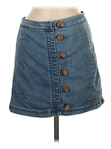 Free People Denim Skirt (view 1)