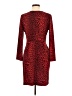 MICHAEL Michael Kors Animal Print Red Cocktail Dress Size M - photo 2