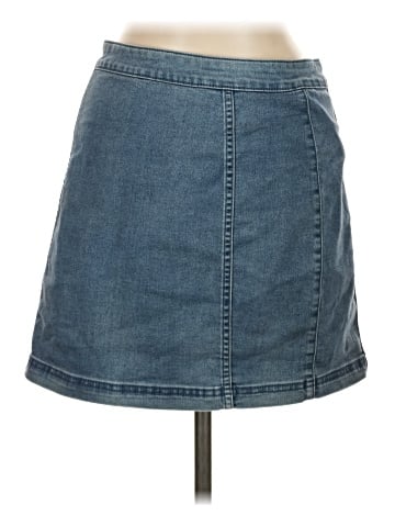 Free People Denim Skirt (view 2)