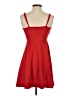Shein Solid Red Casual Dress Size 2 - photo 2