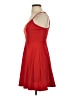 Shein Solid Red Casual Dress Size 2 - photo 5