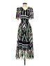 Maaji Print Black Cocktail Dress Size S (estimated) - photo 1