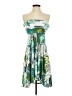 Unbranded Tropical Green Cocktail Dress Size S (estimated) - photo 1