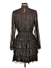1.State Metallic Black Cocktail Dress Size M - photo 2