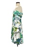 Unbranded Tropical Green Cocktail Dress Size S (estimated) - photo 5