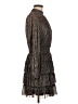 1.State Metallic Black Cocktail Dress Size M - photo 4