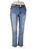 Flamingo Hearts Blue Jeans Size 2X - photo 1