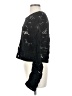Aqua 100% Cotton Black Cardigan Size S - photo 5