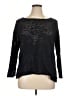 Joan Vass 100% Cotton Black Pullover Sweater Size 14 (3) - photo 1