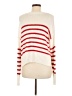 Moon & Madison Stripes White Pullover Sweater Size M - photo 2