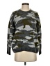 Vince Camuto Camo Gray Pullover Sweater Size S - photo 1