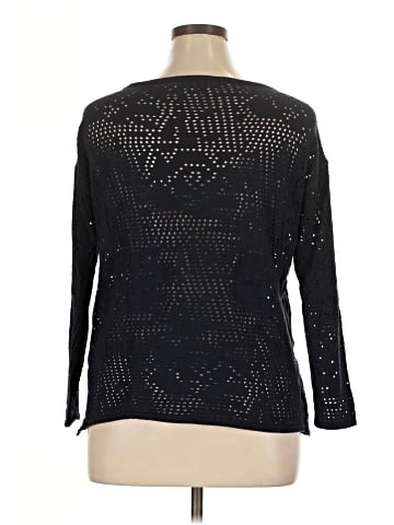 Joan Vass Pullover Sweater (view 2)