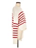 Moon & Madison Stripes White Pullover Sweater Size M - photo 4