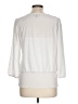 B.wear 100% Polyester White 3/4 Sleeve Blouse Size L - photo 2