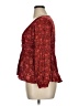 Penelope Red 3/4 Sleeve Blouse Size 1X - photo 5