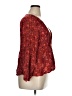 Penelope Red 3/4 Sleeve Blouse Size 1X - photo 4
