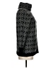 Ellen Tracy Chevron-herringbone Black Turtleneck Sweater Size L - photo 4