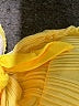 Unbranded Yellow Swimsuit Top Size M - photo 3