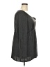 Studio M Gray Long Sleeve Top Size 3X - photo 4