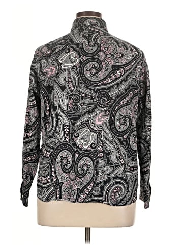 Chaps Long Sleeve Blouse (view 2)