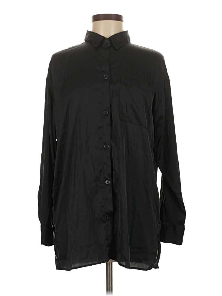 Pre-owned Stars Above Long Sleeve Blouse In Black