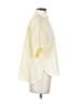 Zara Color Block Yellow Short Sleeve Blouse Size XS - photo 4