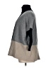 Joseph A. Color Block Gray Turtleneck Sweater Size 1X - photo 5