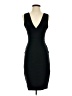 Unbranded Solid Black Cocktail Dress Size S (estimated) - photo 1