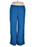 Unbranded Solid Blue Casual Pants Size 3X - photo 1