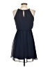 By & By 100% Polyester Solid Blue Cocktail Dress Size XS - photo 2