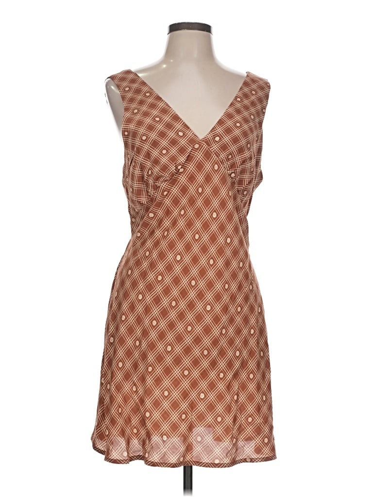 Wild Fable Casual Dress In Brown