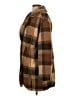 American Eagle Outfitters 100% Polyester Plaid Brown Coat Size XS - photo 5