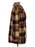 American Eagle Outfitters 100% Polyester Plaid Brown Coat Size XS - photo 4