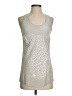 William Rast 100% Silk Gray Silver Sleeveless Silk Top Size XS - photo 1