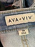 Ava & Viv Hearts Blue Jeans Size 18 - photo 4