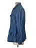 Bongo 100% Lyocell Blue Long Sleeve Button-Down Shirt Size L - photo 5