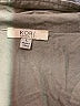 Kori America 100% Rayon Solid Tan Romper Size L - photo 3