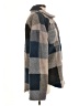 Thread & Supply 100% Polyester Plaid Gray Fleece Size M - photo 4