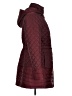 Laundry by Shelli Segal 100% Polyester Burgundy Coat Size L - photo 4