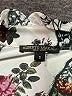 Alberto Makali Print White 3/4 Sleeve Blouse Size S - photo 6