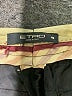 ETRO Solid Black Wool Pants Size EU (IT) 46 / US 10 - photo 7