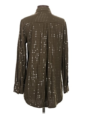 Maeve Long Sleeve Button-Down Shirt (view 2)