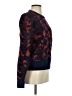 Joie 100% Wool Animal Print Blue Cardigan Size S - photo 4