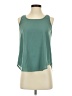 Mine 100% Polyester Teal Sleeveless T-Shirt Size S - photo 1