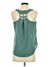 Mine 100% Polyester Teal Sleeveless T-Shirt Size S - photo 2