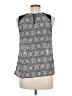 Skies Are Blue 100% Polyester Gray Sleeveless Blouse Size M - photo 2