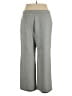 Le Suit 100% Polyester Chevron-herringbone Gray Dress Pants Size 16 - photo 2